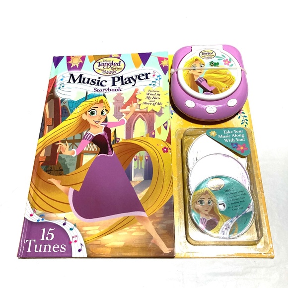 Disney Other - NEW Disney “Tangled” Music Player and Storybook